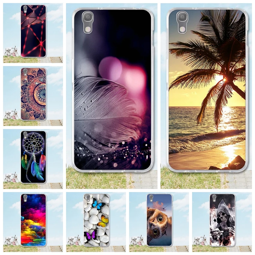 

Case For Alcatel Idol 4 OT6055 6055 6055K Cover 5.2inch Soft TPU Silicon Hoesjes Phone Bag for Back Funda alcatel idol 4 Carasas