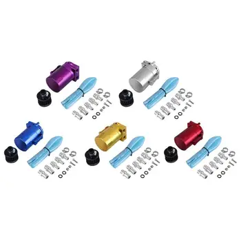 

Car Universal Baffled Aluminum Alloy 300ml Oil Catch Can Tank with Air Filter Car Styling Auto Replacement