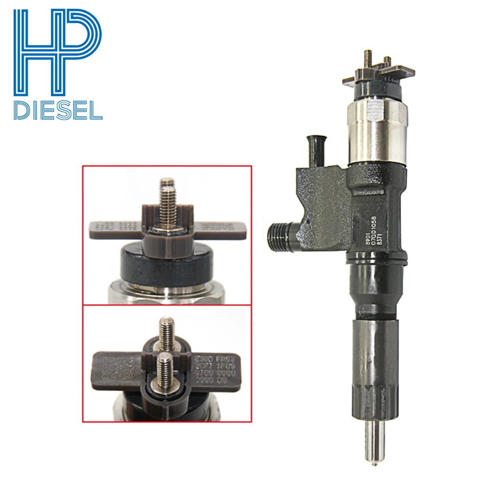6 шт./партия инжектор 8901 топлива Авто двигателя 095000-8901 для Denso common rail 0950008901 6HK1 4HK1 |