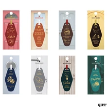 Прямая поставка и кожаная Закладка "дверная серия" Бронзовая декоративная Студенческая офисная креативная DIY практичная канцелярская обувь 4 июня