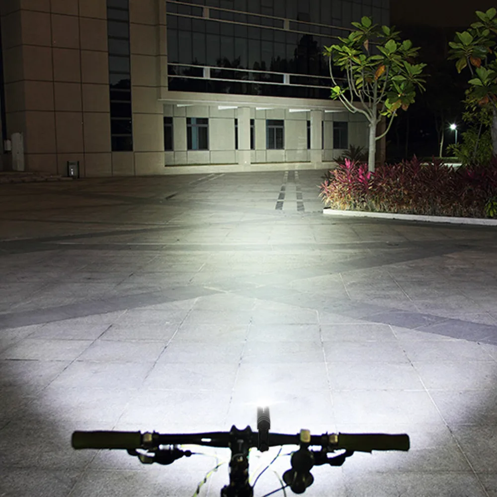 XM-L2 LED Bike Front Bicycle Light Rechargeable Flashlight Waterproof MTB Headlight 18650 Battery & Rear Light цена XM-L2 LED Bike Front Bicycle Light Rechargeable Flashlight Waterproof MTB Headlight 18650 Battery & Rear Light цены онлайн