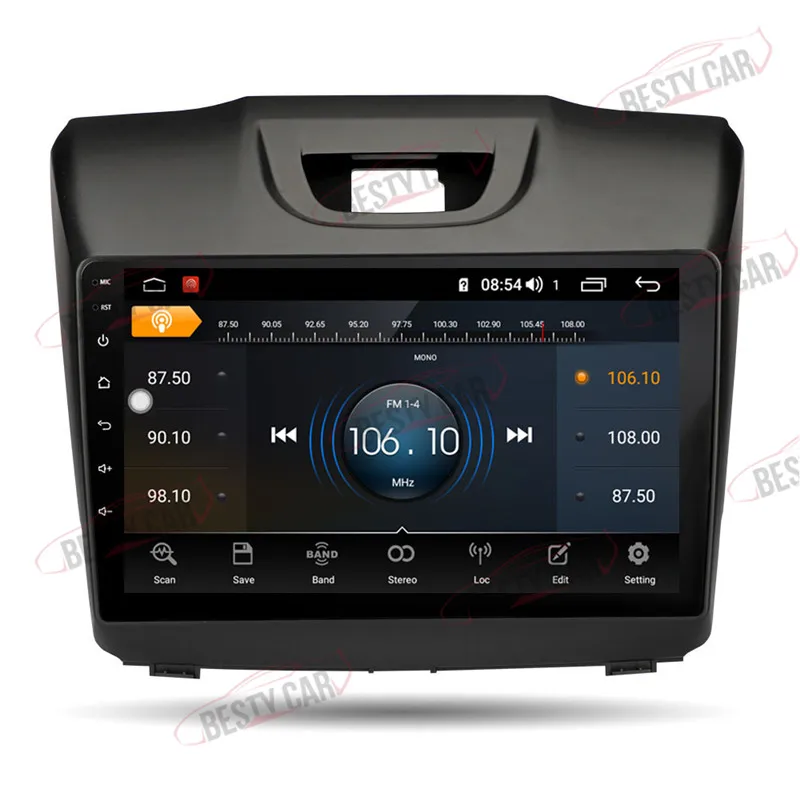 Clearance 9" Android 8.1 Car Multimedia Player Stereo GPS for Chevrolet Trailblazer Colorado S10 Isuzu D-max MU-X Radio Head Unit 2.5D+IPS 5