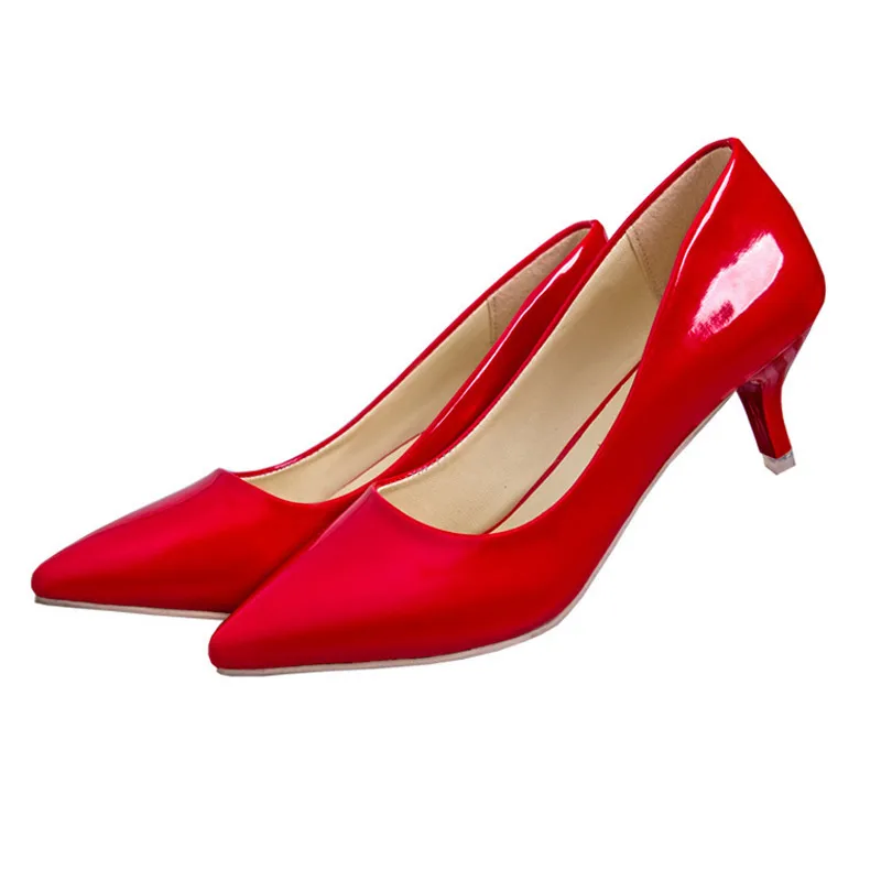 

2016 Brand Woman Shoes Low Heels Women Pumps Stiletto Thin Heel Women's Shoes Pointed Toe Wedding Shoes