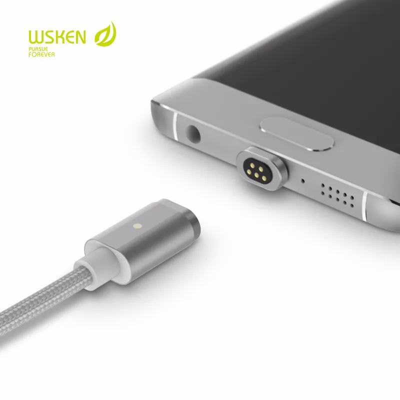 

Original Wsken X-Cable Mini2 Series Metal Magnetic Cable Data Charging Android Micro USB Cable