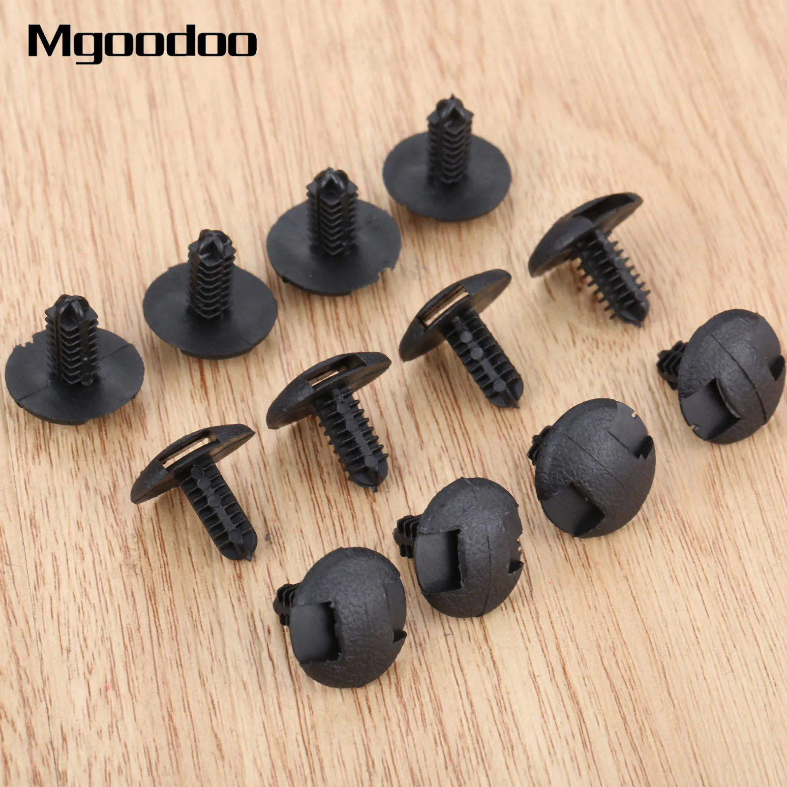 50x Nylon for Chrysler Door Trim Panel Push-Type Retainer Clip Rivet