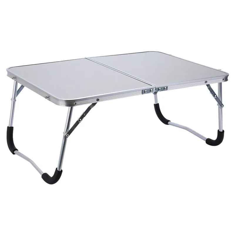  Fashion Portable Folding Aluminum alloy Laptop Table Sofa Bed Office Laptop Stand Desk Computer Not