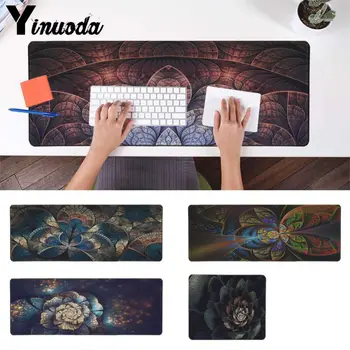 

Yinuoda Hot Sale artistic abstract flower wallpaper Gaming Player desk laptop Rubber Mouse Mat Notebook Non-Slip gaming Mousepad
