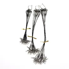 Леска 60 шт. Проволока из нержавеющей стали лидер 15 см 23 см 30 см линейка AUGUST2