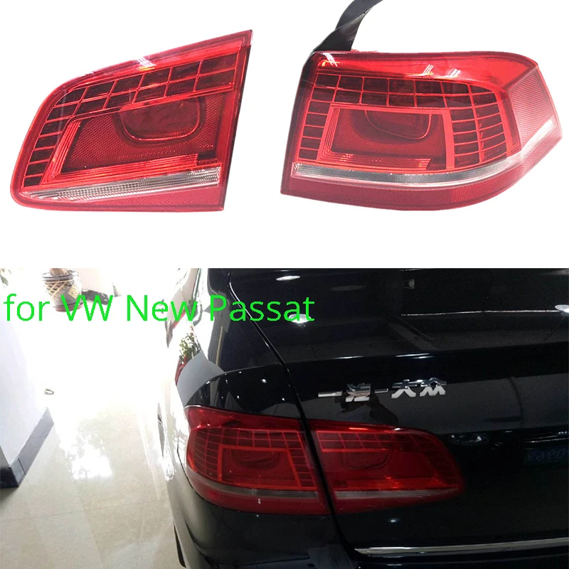 

MZORANGE Taillight For VW European for Magotan LED Tail Lamp Rearlights 2012 year Red Color