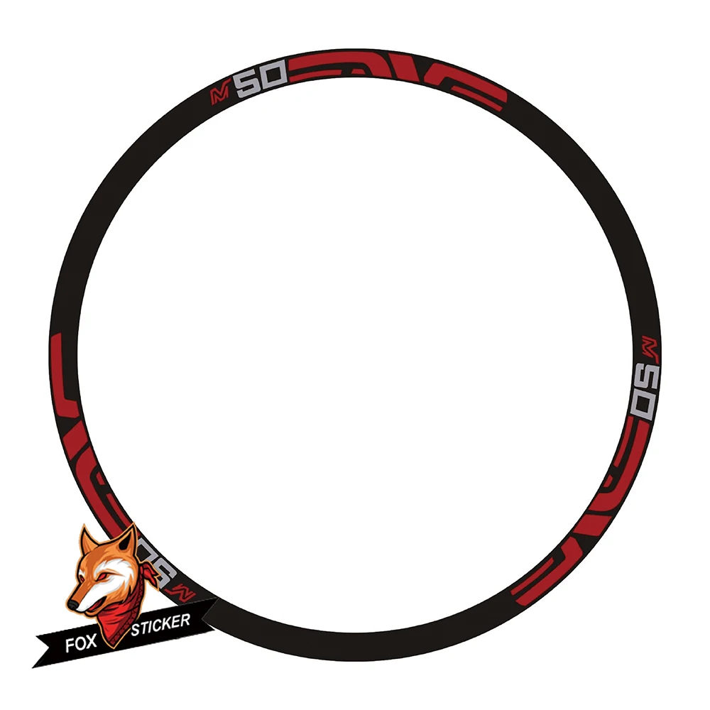 M50 26er 27.5er 29er горный велосипед наклейки для велосипедов MTB колеса с