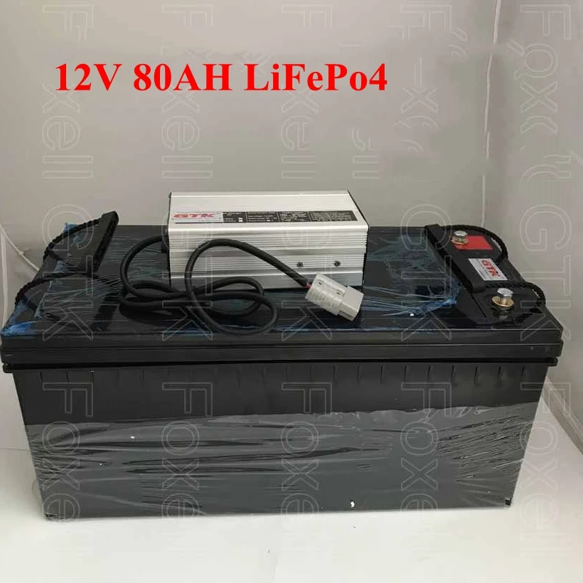 12 В 80Ah lifepo4 8 80ah железа лития Батарея Pack с BMS для автомобиля Мощность энергии начать