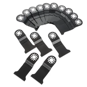 

15Pc 45mm Oscillating Tool Precision+E-cut+Bi-metal Saw Blade For Multimaster Renovator Power Tool Bosch Dremel TCH Fein Cutting