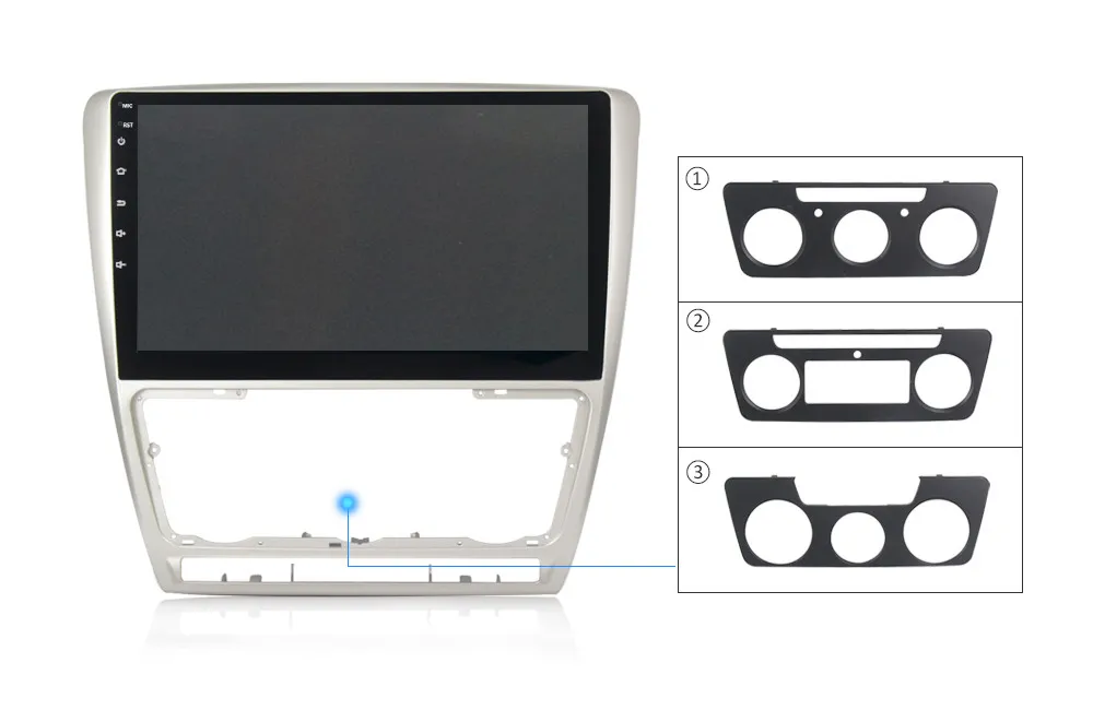 Flash Deal 10.1" Android Car Multimedia Stereo Radio Audio DVD GPS Navigation Sat Nav Head Unit for Skoda Octavia A5 Yeti 2010 2011 2012 4