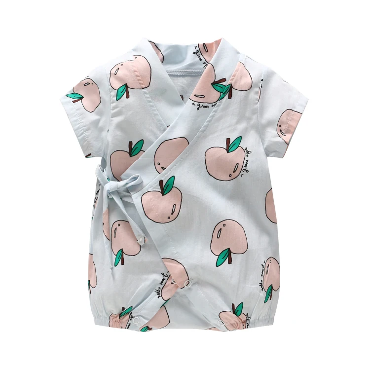Japanese kimono baby romper K