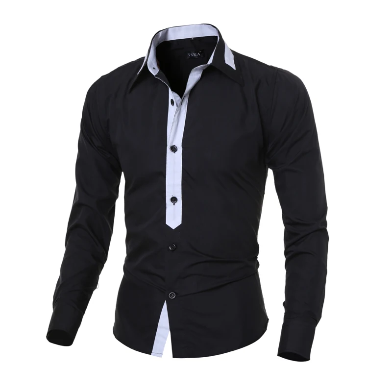 Men Shirt 2016 Fashion Brand Men S Long Sleeve Shirt Men Camisa Masculina Casual Slim Mens