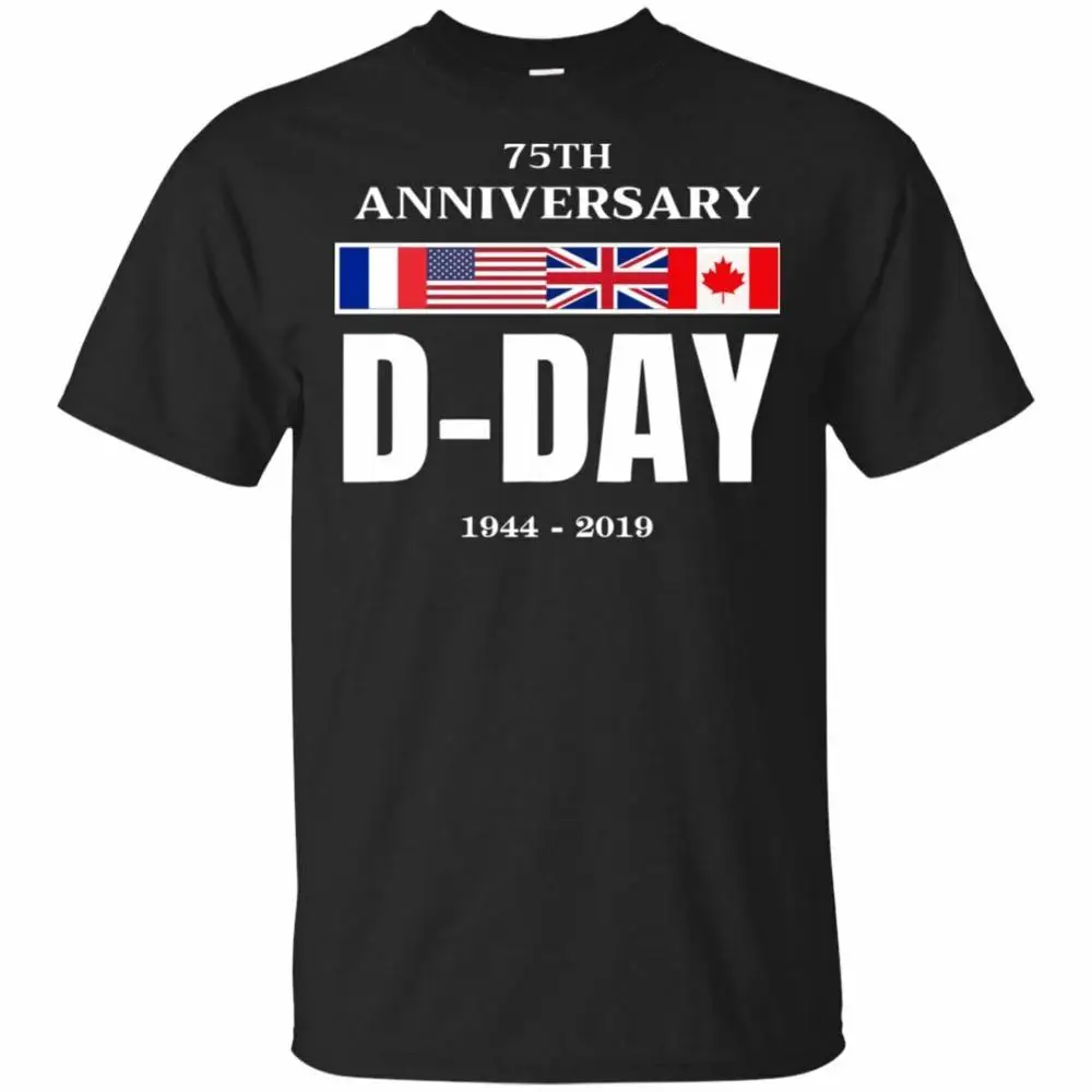 D Day Нормандии посадки 75Th юбилей подарок комплект из черной кофты с длинным