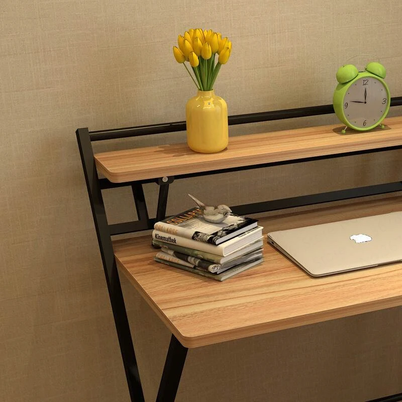 Folding Table Fashion Home Desktop Computer Desk Notebook Table Simple Desk Writing Desk Free Installation Multi-function