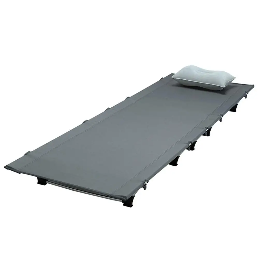 Aluminum Alloy Ultra Light Camping Mat Sturdy Comfortable Portable Folding Tent Bed Cot Sleeping Outdoor Camping Foldable Bed Aluminum Alloy Ultra Light Camping Mat Sturdy Comfortable Portable Folding Tent Bed Cot Sleeping Outdoor Camping Foldable Bed