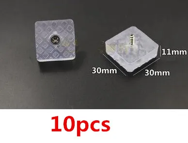 1 упаковка Нескользящие столешницы, колпачки для пола для мебели, ножка для ногтей, резиновая подставка для ног, амортизатор, аксессуары для оборудования - Цвет: G              10pcs