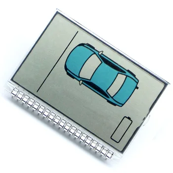 

Free shipping Russian version zx1055 lcd display for sheriff zx1055 lcd remote two way car remote controller