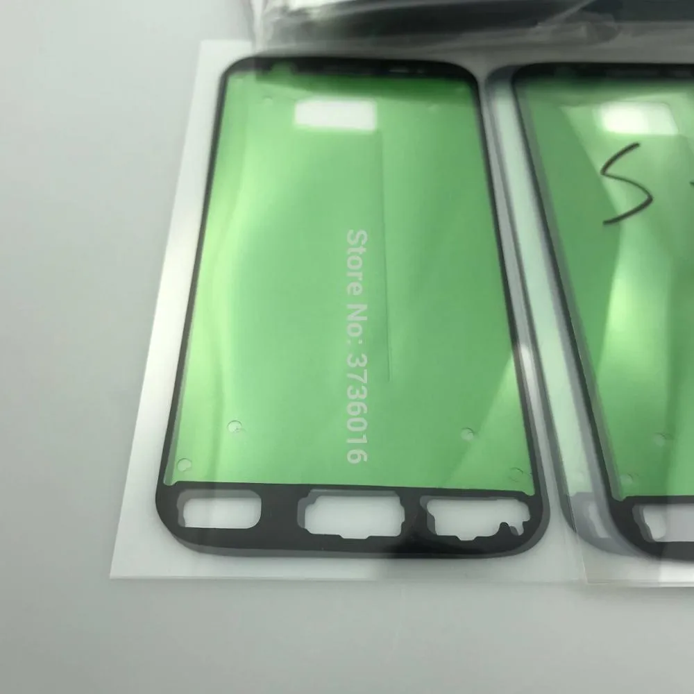 10 шт./пакет оригинального качества запчасти рамки клейкий стикер для samsung Galaxy S7 мобильного телефона ЖК-дисплей средняя рамка Ремонт