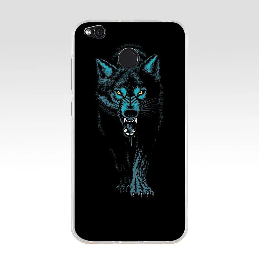 29 colorful Lion Tiger leopard Wolf TPU Soft Silicone Phone Case for Xiaomi Redmi 4X 4A 5A 6A 6 Note 5a pro mi a1 8 lite Cover