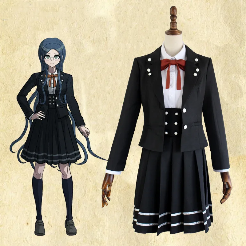 Костюм для косплея из аниме данганронпа V3 Shirogane Tsumugi| |