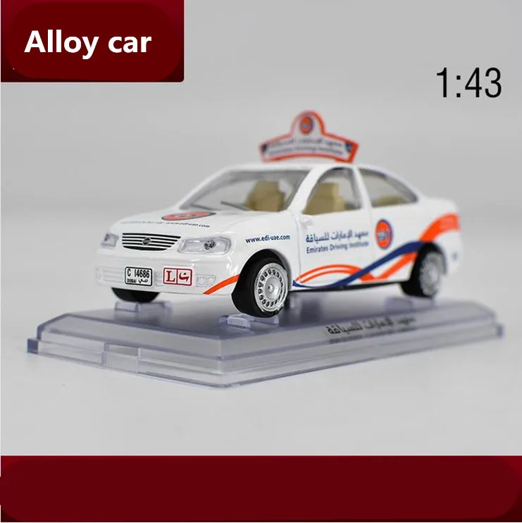 High simulation Nissan Emirates Taxi 1 43 alloy car models metal diecasts collection font b toy