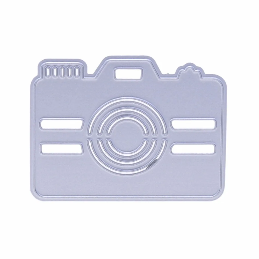 

Camera Stencil Cutting Die Handmade DIY Card Making Moukd Craft Stencils Album Decor Tool Set Metal Cutting Die E#CH