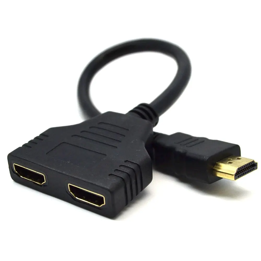 HQ 2 устройства на 1 Дисплей HDMI коммутатор на кабеле [2 способа]