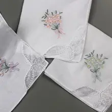 Платок в цветочки семейный платок на заказ платок подарок для родителей платок невесты и жениха