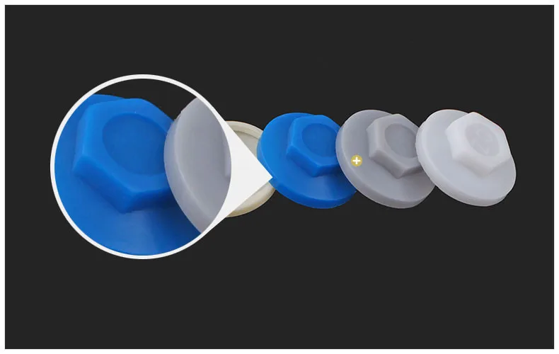 Outer hex hexagon Screw nut covers caps 6 (6)