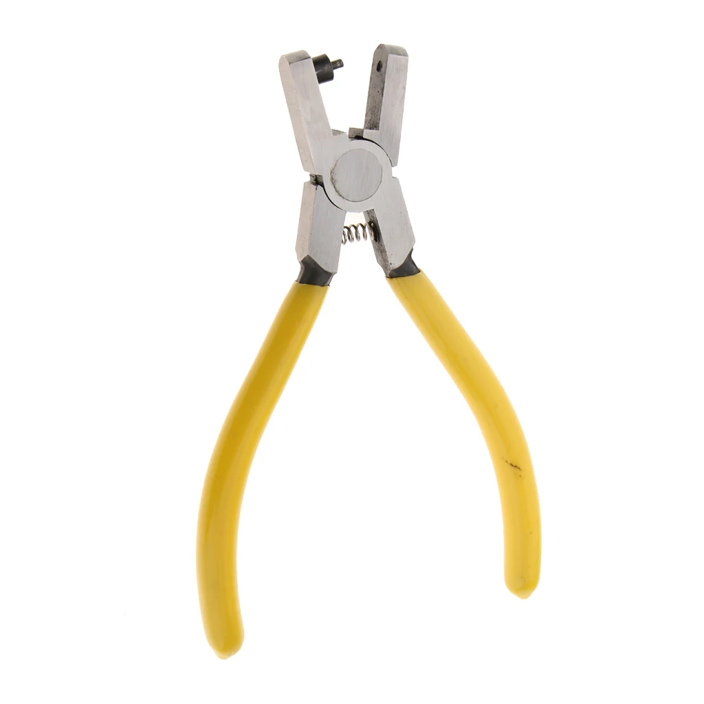 Hole Punch Pliers Belt Watch Band Strap Punching Eyelet Leather Craft Tool