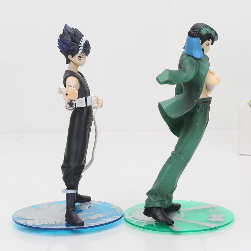 Аниме YuYu Hakusho Urameshi Yuusuke Hiei фигурка Коллекция Модель игрушки Подарок 17-20 см