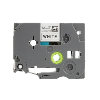 

einkshop tze231 tz231 12mm Black on White label tape for Brother P-touch Printer label tape tze-231 tz-231 tz tze 231laminated