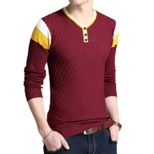 Новая мода весна осень мужские шерстяные пуловеры мужские свитера пуловеры