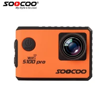 RU Local Delivery SOOCOO S100Pro 4K Sport Action Camera Wifi 2.0 Touch Screen Voice & Remote Control with Gyro GPS Extension