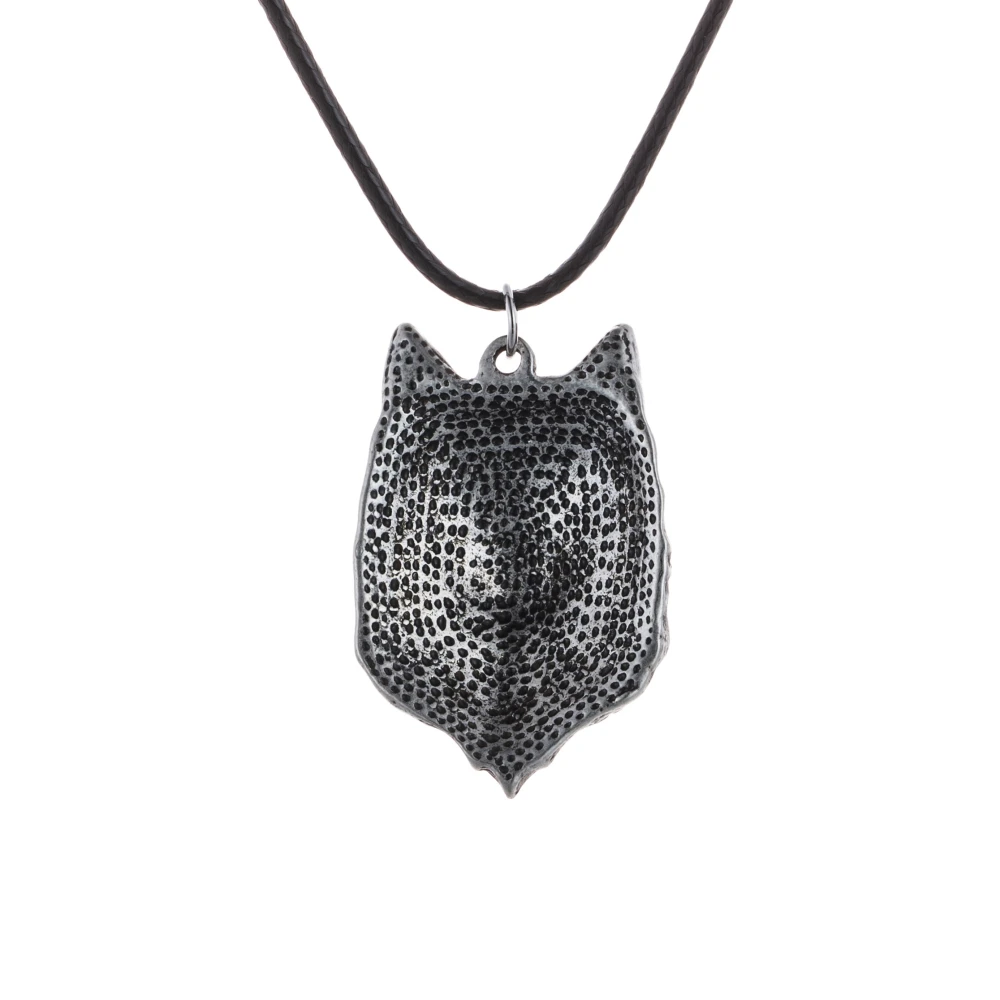 4043Wolf Head Antique silver (3)