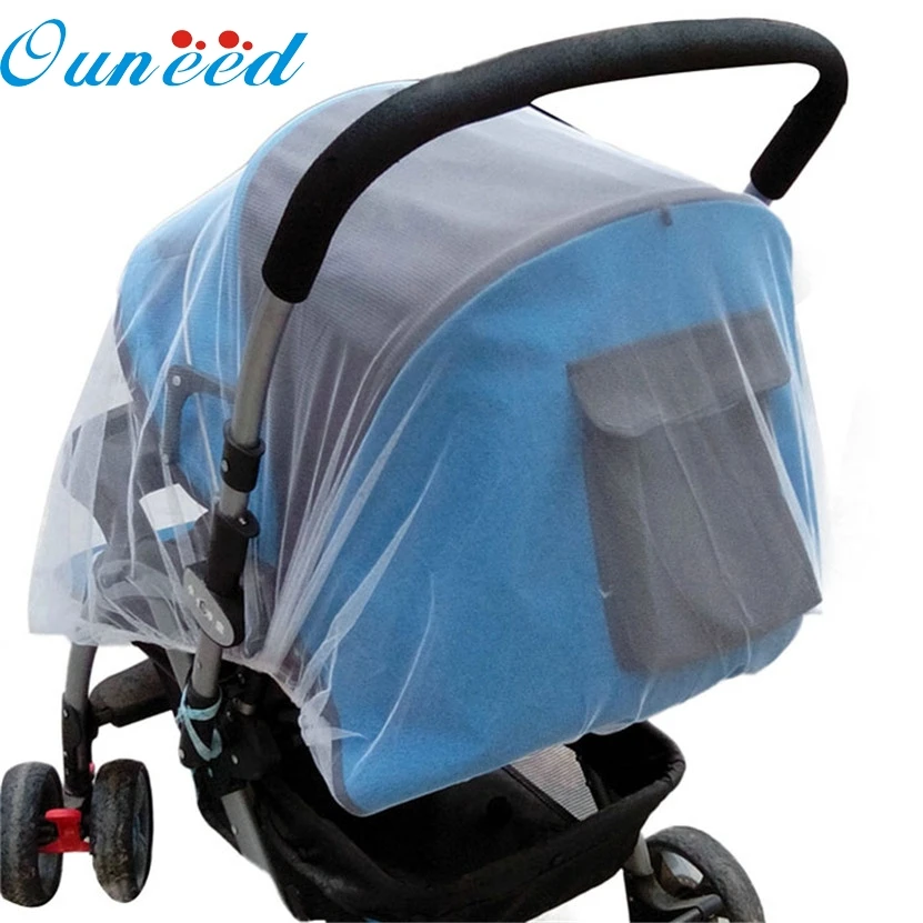

Zero Summer Safe Baby Carriage Insect Full Cover Mosquito Net Baby Stroller Bed Netting