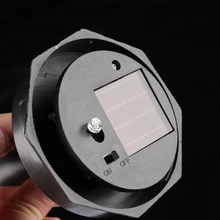 Водонепроницаемый светодиодный лампа, подзаряжающаяся на солнце Открытый Кемпинг Сад практичная Ночная лампа для газона путь наземные лампы домашний декор