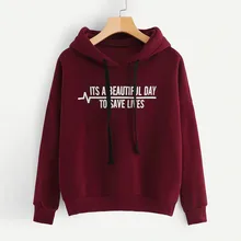 Осенне-зимняя толстовка с буквенным принтом Harajuku, пуловер с принтом, толстые женские толстовки с капюшоном, толстовка, женское повседневное пальто, пуловер, толстовки для женщин