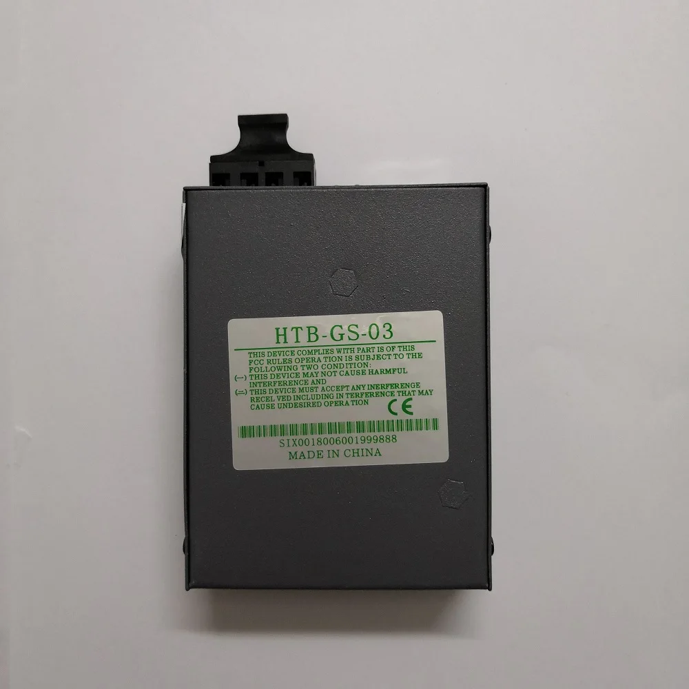 HTB GS 03 1000 Мбит/с Netlink оптического волокна RJ45 Ethernet Media Converter Gigabit SC одиночный режим