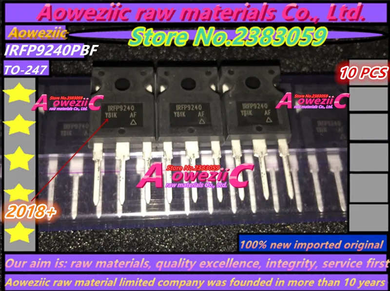 Aoweziic+ новая импортная оригинальная IRFP9240PBF IRFP9240 IRFP240PBF IRFP240TO-247 трубка с полевым эффектом P паз 200V 12A/20A