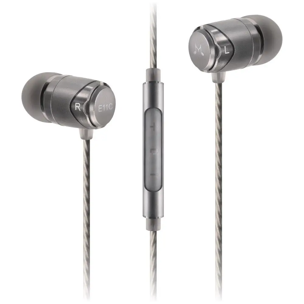 Шумоизолирующие наушники SoundMAGIC E11C с микрофоном и универсальным пультом ДУ для