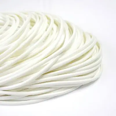 200 ярдов Корейский вощеный шнур нить 0,5 мм - Цвет: Белый