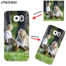 50 шт. индивидуальным дизайном DIY прозрачный силиконовый чехол для samsung Galaxy S3 S4 S5 S6 S7 S8 доступна индивидуальная печать фотоэлемент чехол для телефона