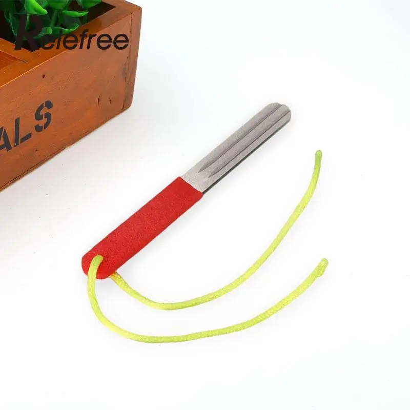 Relefree Dual Groove Diamond Fishing Hook Sharpener Fly Fishing Hone