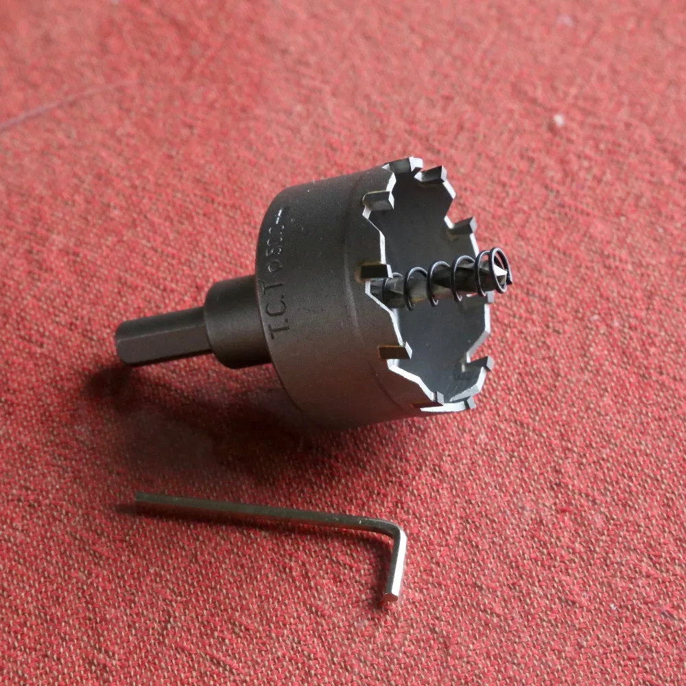 1PC TCT steel drill bits 42*90mm TCT hole saw drill bit for stainless