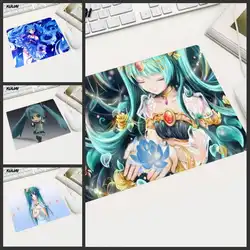 KULIAI Hatsune аниме Мику маленький коврик семейный стол настольный коврик для мыши геймеры коврик для мыши для Pubg Dota2 Rainbow Six Siege