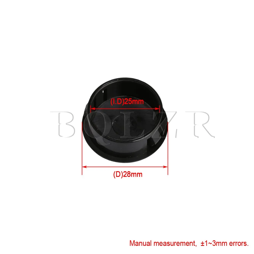 20x BQLZR 25x11MM Black Clip Type Round Tubing Plastic Hole Plug End Caps Cover Tube Chair Table Glide Insert Finishing Plug 20x BQLZR 25x11MM Black Clip Type Round Tubing Plastic Hole Plug End Caps Cover Tube Chair Table Glide Insert Finishing Plug